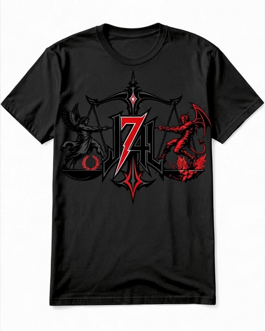 J74L Scales of Justice T-Shirt