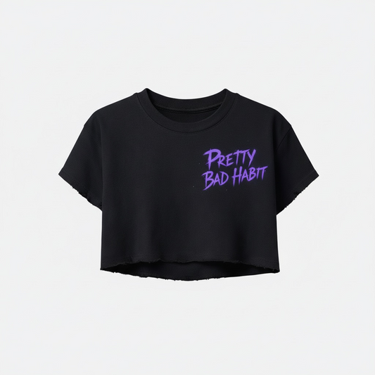 Rock N Roll cropped t