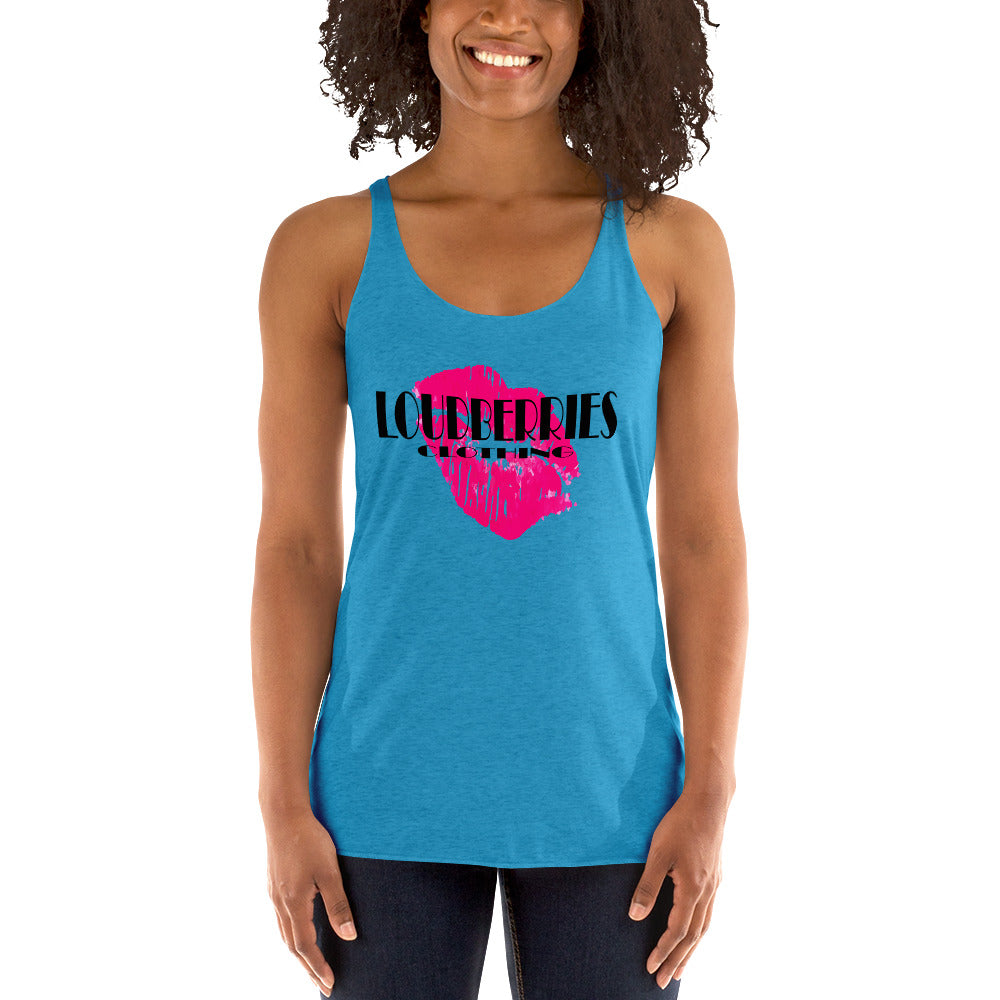 Women's Racerback Tank - Loud Berries