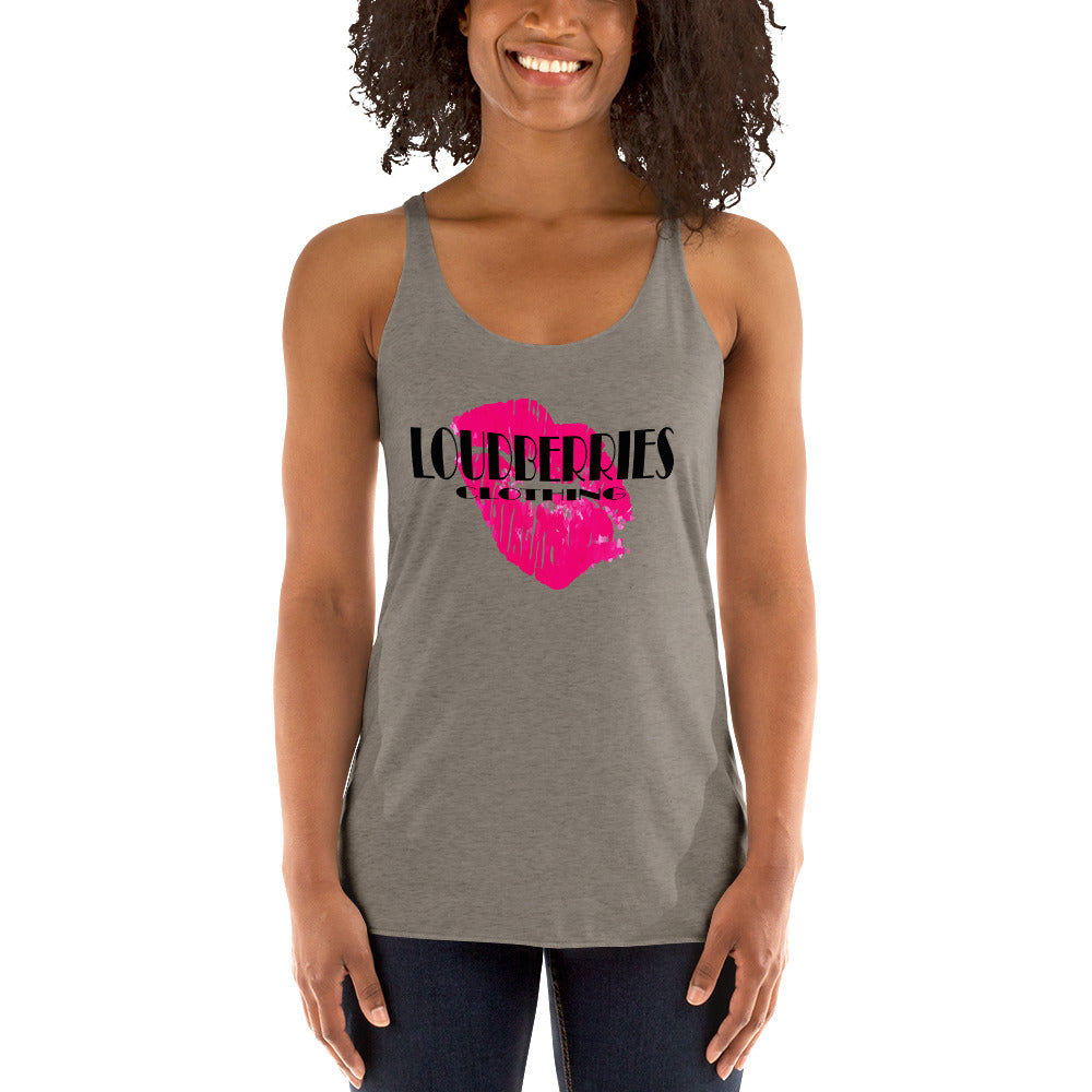 Women's Racerback Tank - Loud Berries