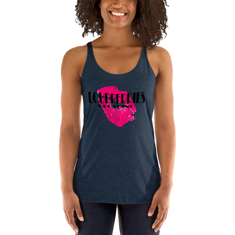 Women's Racerback Tank - Loud Berries