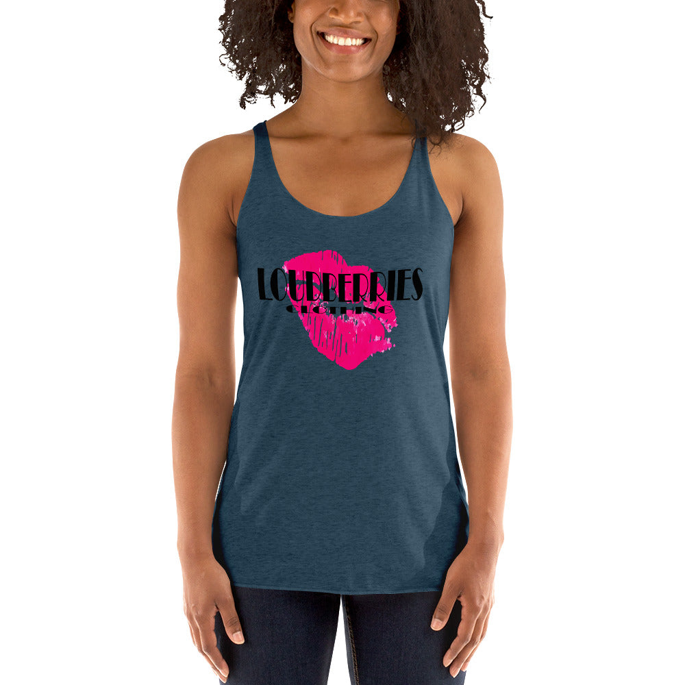 Women's Racerback Tank - Loud Berries