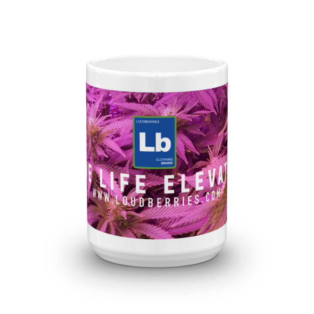Live Life Elevated Mug - Loud Berries