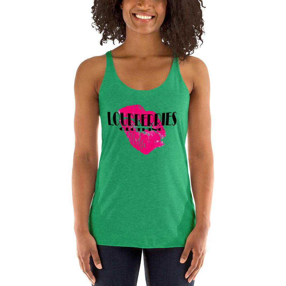 Women's Racerback Tank - Loud Berries