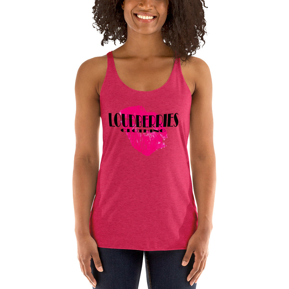 Women's Racerback Tank - Loud Berries