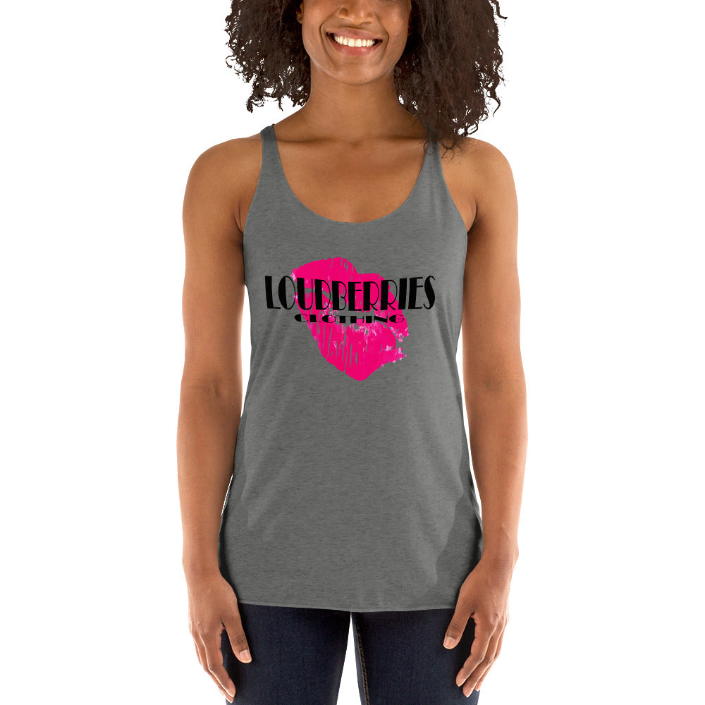 Women's Racerback Tank - Loud Berries