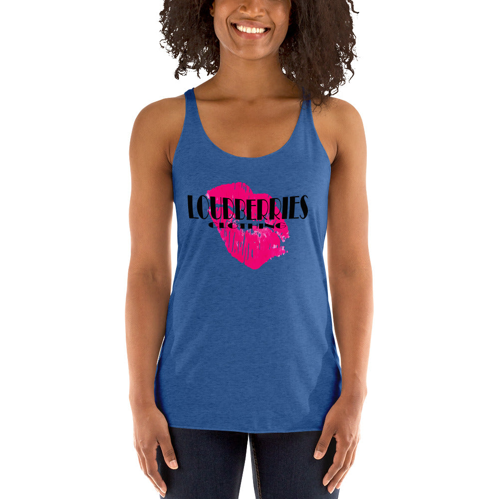 Women's Racerback Tank - Loud Berries