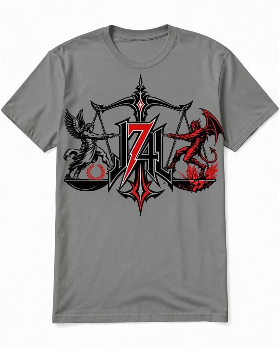 J74L Scales of Justice T-Shirt